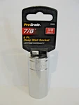 Pro-grade 13309 3/8-INCH Drive With 6 Point 7/8-INCH Deep Wall Socket. Fixed Price $14.49.