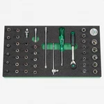 Heyco Ratchet And Socket Set, 1/4" Drive, 42 Pieces. Fixed Price $419.02.