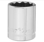 Crescent 22 Mm 1/2" Drive Metric 12 Point Standard Socket CDS82N Tool. Fixed Price $7.49.