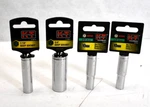 Kt Industries Assorted Mix Of Deep Socket Drives Lot Chrome 7/16" 3/4" 10MM. Fixed Price $6.49.