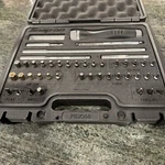 Snap On SGDMRC44FDT Pc Master Screwdriver Bit Set In Foam Titanium Open. Fixed Price $549.95.
