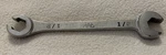 Mac Tools COB16 6PT 1/2" Flare Nut Line Sae Open-end 6"L Combo Chrme Wrench. Fixed Price $10.00.
