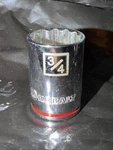 Kobalt 1/2" Drive 3/4 12-POINT Sae Shallow Socket (red Band) New 337740. Fixed Price $9.50.