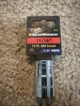 Gearwrench 1/2" Drive 11/16" 12 Pt. Sae Standard Socket 80764. Fixed Price $9.99.