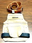 Craftsman Suede Leather Tool Bag 9-48461 & 2IN Saddle Belt 9-40472. Fixed Price $25.00.