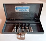 Armstrong Tools 5 Pc 3/8" Dr Hex Bit Allen Sockets Set 1/8" 1/4" W/case Usa. Fixed Price $29.99.