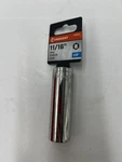 Crescent CDDS59N 11/16" Drive Point Deep Socket Standard Sae Steel Tools. Fixed Price $17.99.