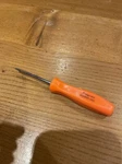 Snap On Flat Tip Pocket Screwdriver - Orange SDD204 New. Fixed Price $25.73.