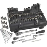 Klutch Mechanic's Socket Set, 97-PC., 1/4IN., 3/8IN. And 1/2IN. Drive, Sae &. Fixed Price $134.99.
