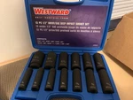 Westward Deep Impact Sockets Sae 4PRG3 13 Piece 1/2" Drive. Fixed Price $70.00.