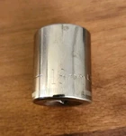 Craftsman Usa 18MM Socket 6 Point 3/8" Drive Inverted G1 43579. Fixed Price $10.50.