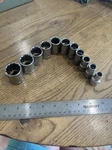 Craftsman Master Socket Set 1/2" Drive 11 Piece 12 Point Sae 3/8 -. Fixed Price $29.95.