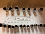 Craftsman Tools - Lot Of 19 Shallow Sockets 1/2" Drive Some Vintage Usa. Fixed Price $21.50.