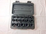 Tekton Impact Standard Socket Set 17PC 1/2" Drive SID92301. Fixed Price $71.55.