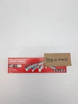 Craftsman 42 Pcs 1/4" 3/8" Drive Set Flathead/hex/phillips/torx Bit Socket. Fixed Price $39.99.
