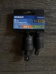 Kobalt #856846 2PC. Swivel Adapter Set 3/8 1/2 Drives. Fixed Price $26.99.