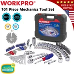 Workpro 140/101/39PCS 3/8" 1/4" Drive Wrench Socket Set Sae Metric Tools. Fixed Price $25.99.