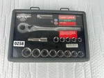 Nos Craftsman 1/2-IN. Drive 17 Pc Socket Wrench Set 934831 (9-34831) Made Usa. Fixed Price $104.99.