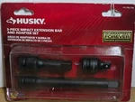 3 Piece Husky Impact Extension Bar And Adapter Set. Fixed Price $19.90.