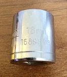 Craftsman Evolv 18MM Socket 11 Point 3/8" Drive 16898 Ab. Fixed Price $9.50.