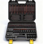 112-PIECE Torx And Allen Bit Socket Set, 1/4, 3/8,1/2 Drive. Fixed Price $114.95.
