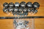 Drive 19 Piece Socket Set 6 Point 3/8" 1-1/2" Usa Proto 54109 Made. Fixed Price $299.95.