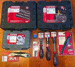 New Craftsman Bit And Socket Wrench Sets - Bundle Of 9 Free Expedited Shipping. Fixed Price $236.94.