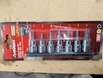 Husky 3/8 In. Drive Sae Hex Bit Socket Set (7-PIECE). Fixed Price $19.00.