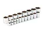 Tekton Inch Drive 6-POINT Socket Set, 19-PIECE (3/8-1-1/2 In.) SHD92009. Fixed Price $109.50.