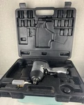Devilbiss AT10 1/2" Drive Air Power Impact Wrench/complete Set Sockets In Case. Fixed Price $82.95.