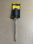 Klein Tools 601-6 3/16" Cabinet Round Shank Tip Screwdriver (2611). Fixed Price $12.00.