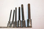 Armstrong 1/2" Extra Long Hex Driver Socket Set 7PC Usa. Fixed Price $100.00.
