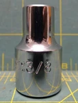 Stanley Proto J5412 Chrome 3/8" Socket 12PT 1/2" Drive Sae Made In Usa. Fixed Price $8.00.