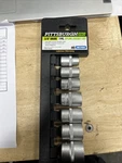Pittsburgh Pro 3/8" Drive. 7PC Spline Socket Set 12 Point 6 & Square Faste. Fixed Price $18.00.