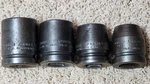 Proto 3/4" Drive Lot Of Impact Sockets 07512 07518 07513SS Usa. Fixed Price $35.00.