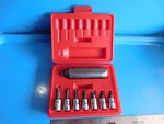 Used, Snap On Tools Pc. 3/8 Dr. Impact Driver Set, Part #208PIT. Fixed Price $189.00.