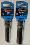 Channel Lock Deep Sockets 7/16 9/16 12 Point 1/2 Drive. Fixed Price $8.99.