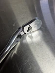 Matco Tools BFR128LF 3/8 Drive 11-1/2 Flex Head Locking Chrome Ratchet 88 Tooth. Fixed Price $150.00.