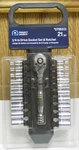 Project Source 21 Piece 1/4 Drive Ratchet & Set Sae Metric. Fixed Price $19.99.