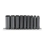Proto J72112 Impct Skt St,steel,blk OXD,1/4 3/4 In 4JW94. Fixed Price $103.65.