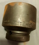Proto 10038 2-3/8" 6 Point. Fixed Price $49.00.