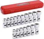Casoman 17PCS 3/8" Drive Universal Flex Socket Set, 3/8DR. Metric & Sae. Fixed Price $62.72.