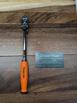 *new* Snap On FHC72MP Indexing 3/8" Head Style Orange Soft Handle Ratchet. Fixed Price $191.25.