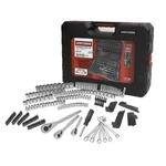 Craftsman 230-PIECE Silver Finish Standard Metric Mechanics Tool Set Pc #165. Fixed Price $133.40.