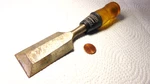 Vtg Stanley Professional 1/2 Wood Chisel (16-624) Made In Usa Strike Cap. Fixed Price $10.90.
