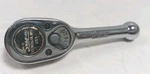 Snap On FK720 3/8" Drive Chrome Stubby Ratchet 4" Nice Usa Hand Tool. Fixed Price $47.00.