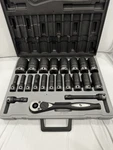 Grey Pneumatic 82622D 1/2" Drive Point Piece Fractional Deep Duo Socket Set. Fixed Price $275.00.