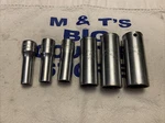 Utica & Kelsey-hayes 3/8" Drive 6PC 12PT Deep Loc-rite Sockets Usa. Fixed Price $49.00.
