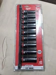 Milwaukee 49-66-7032 Shockwave 1/2" Impact Duty Drive Metric Socket Set Pc. Fixed Price $64.95.
