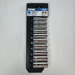 New Quinn 10PC. Chrome Deep Socket Tool Set Metric 3/8" DRIVE,6 Point #64216. Fixed Price $16.99.